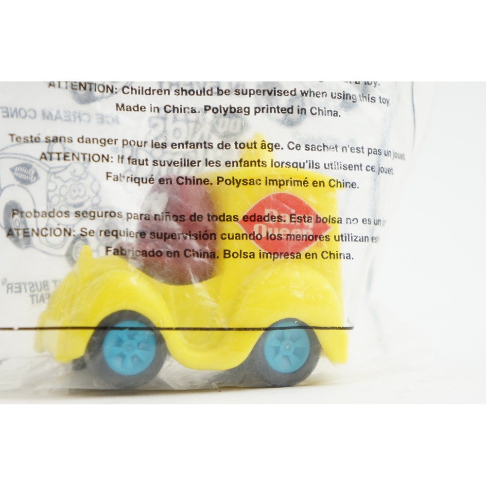 Dairy Queen Treats on Wheels 1998 Toy Dilly Bar Yellow NIP - Picture 4 of 4